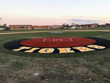 home plate artificial turf halo